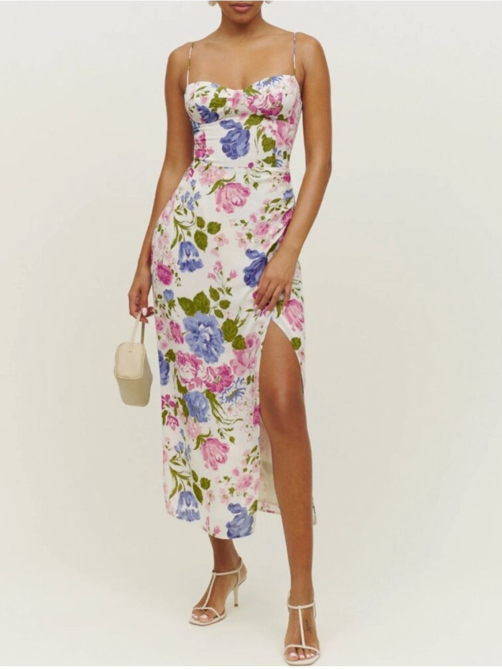 NWT Reformation Kourtney Dress in Donna Size 0P